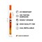 Molotow ONE4ALL Acrylic Paint Marker Character 6-Color Set, 2mm, Assorted Colors, 1 Set Each